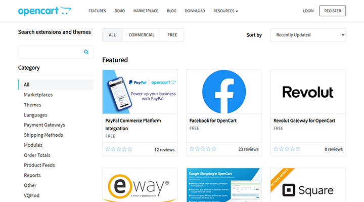 Система управления сайтом opencart Система управления сайтом opencart