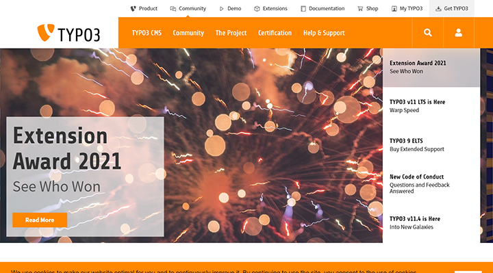 Система управления сайтом typo3